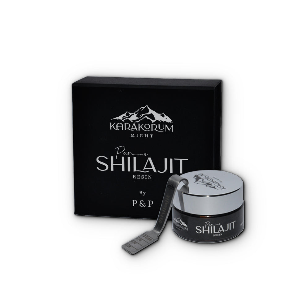 Buy 50gm Karakorum Might Pure Shilajit Resin in Pakistan - Lab Tested and Pure