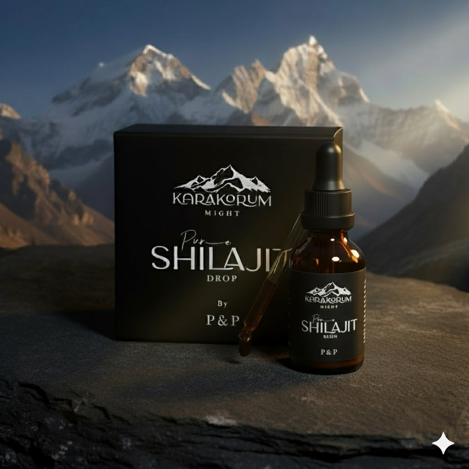 60g Shilajit + 30ml –  Drops Resin & Drops for Maximum Strength